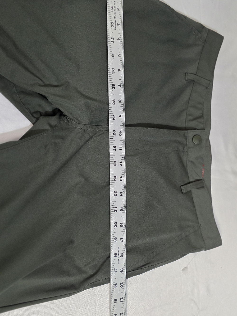 RHONE Slim Fit Pant Mens Size 34 With 4-way Stretch Wrinkle Resistant - Picture 10 of 13